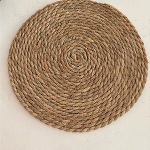 Round Woven Placemat - 6pcs